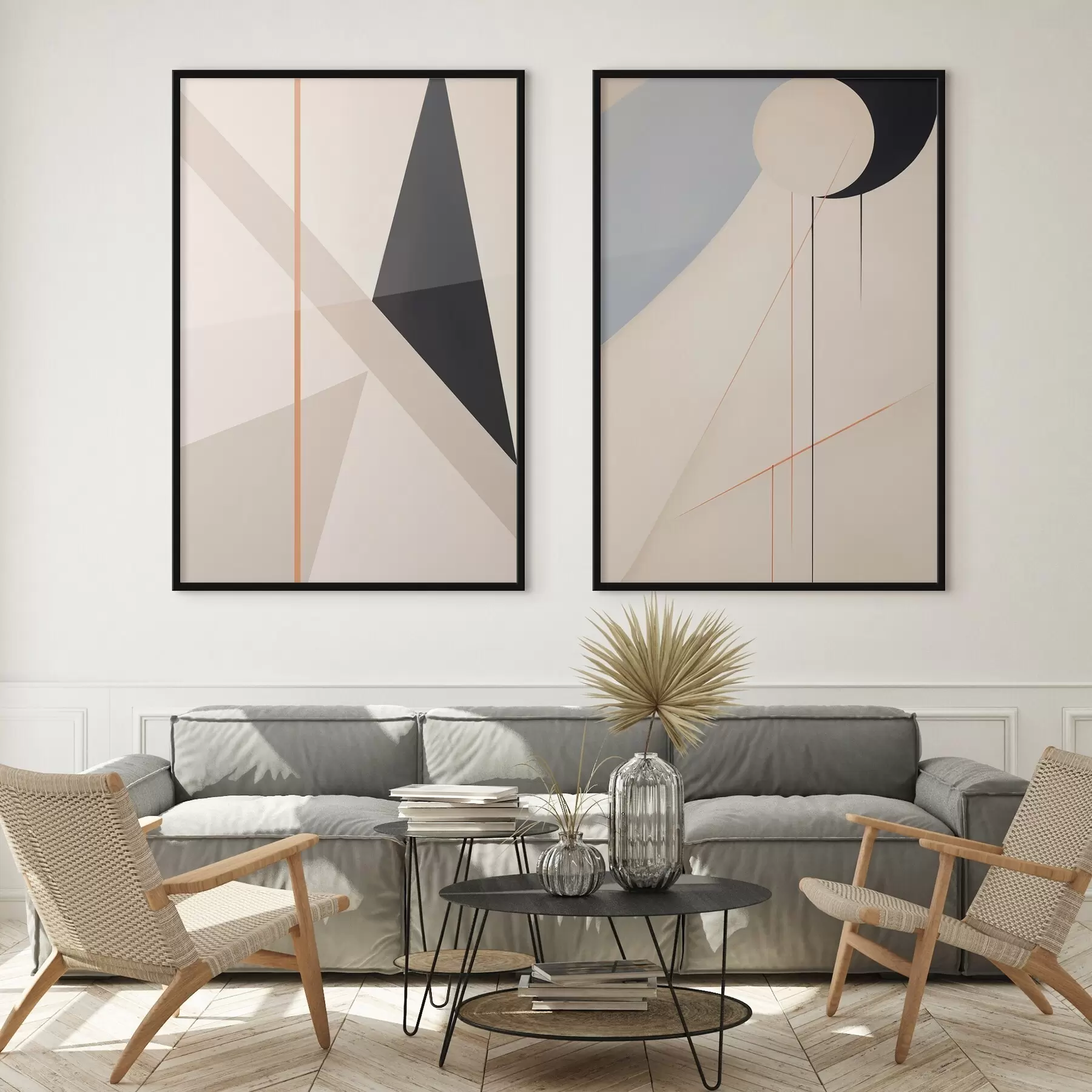 Fototapetai Geometrinė abstrakcija d00536