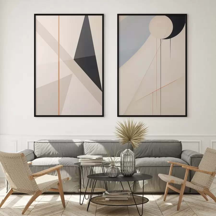 Fototapetai Geometrinė abstrakcija d00536