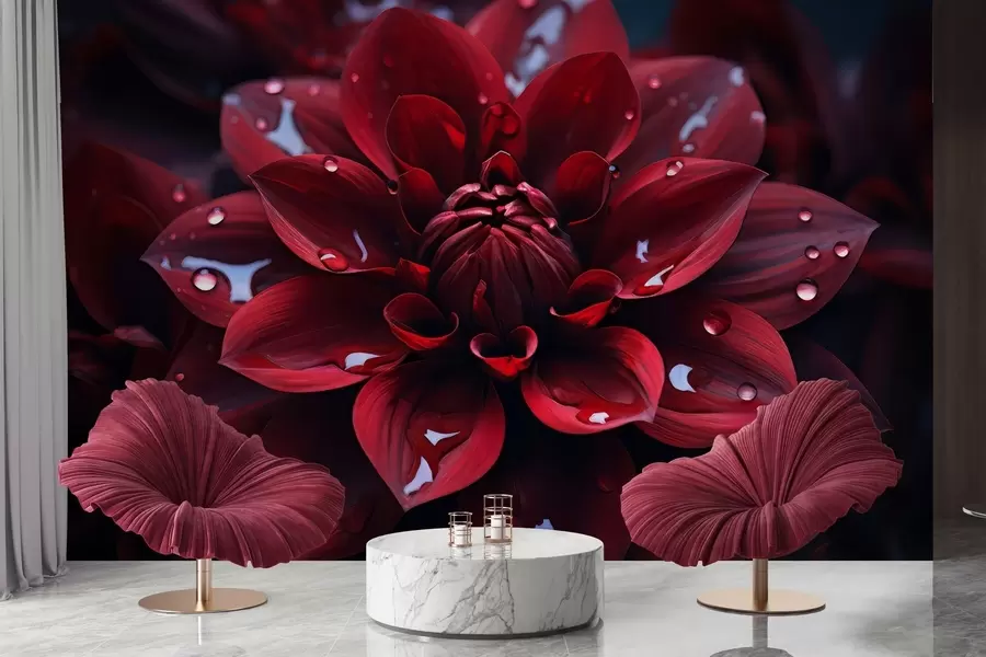 Fototapetai Sultingas chrizantema w05057