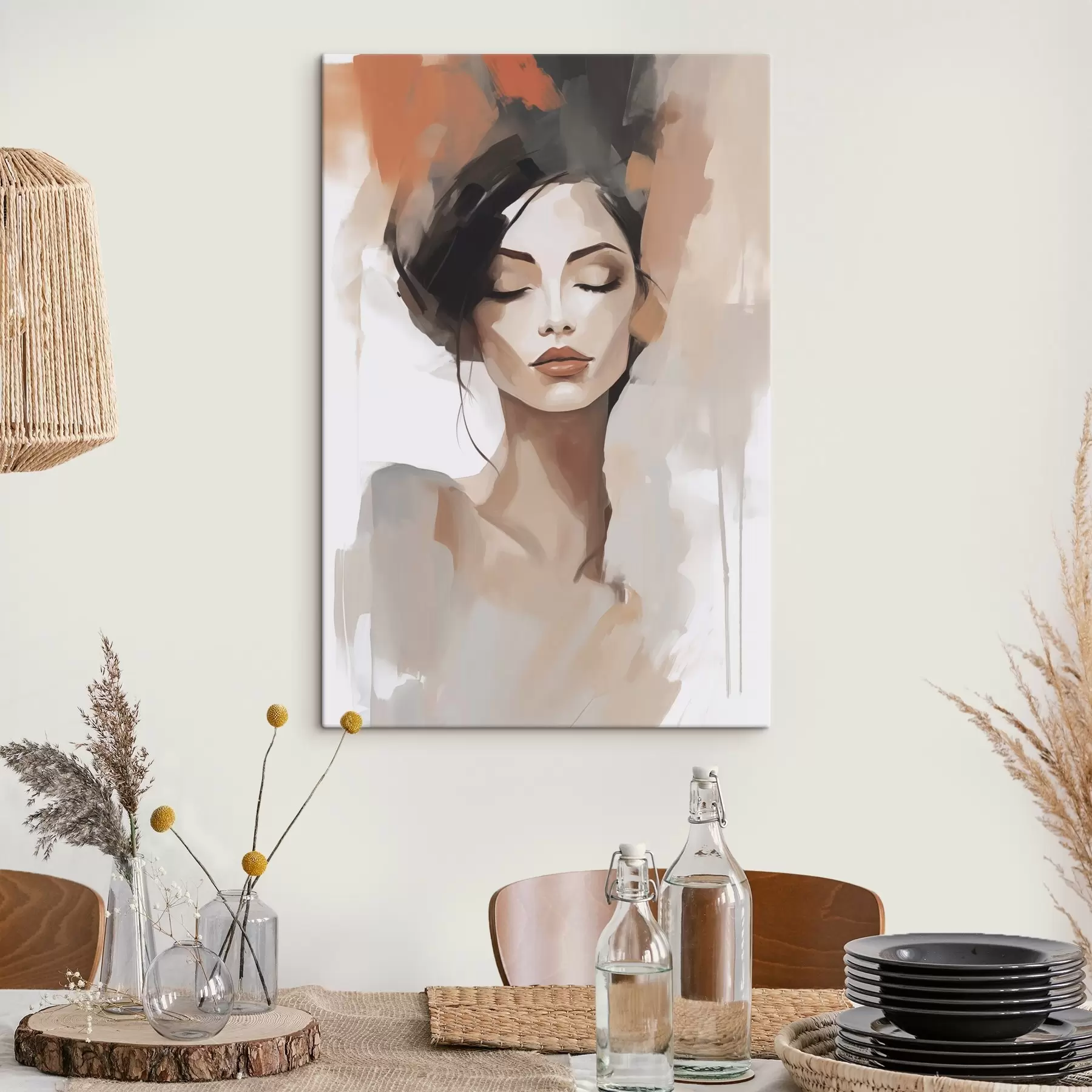 Paveikslėlis Abstraktus merginos portretas s47151