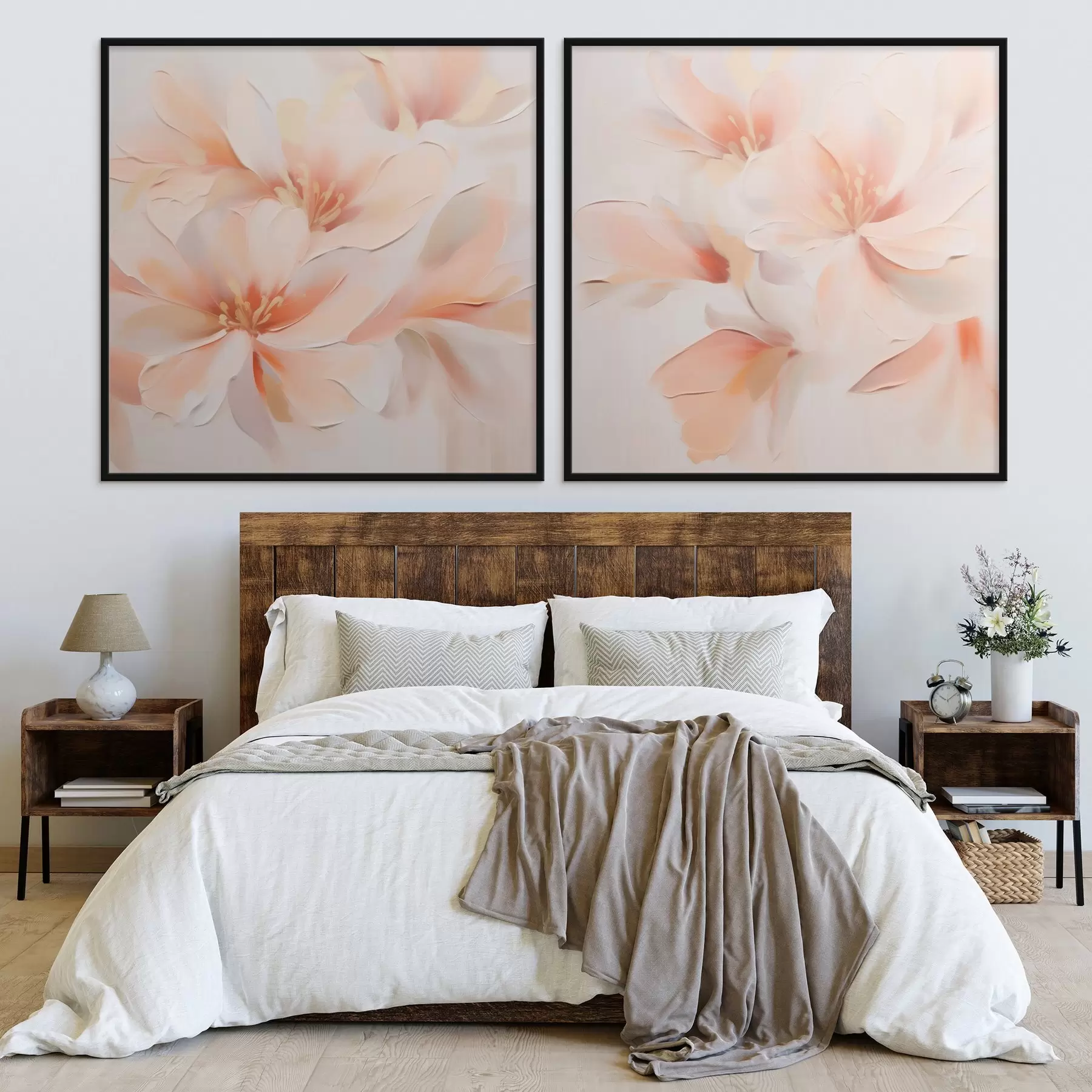 Fototapetai Abstrakčios subtilios gėlės d00789