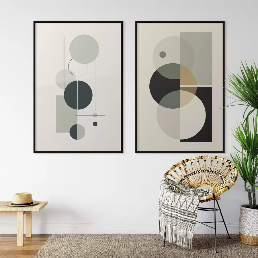 Fototapetai Geometrinė abstrakcija d00909