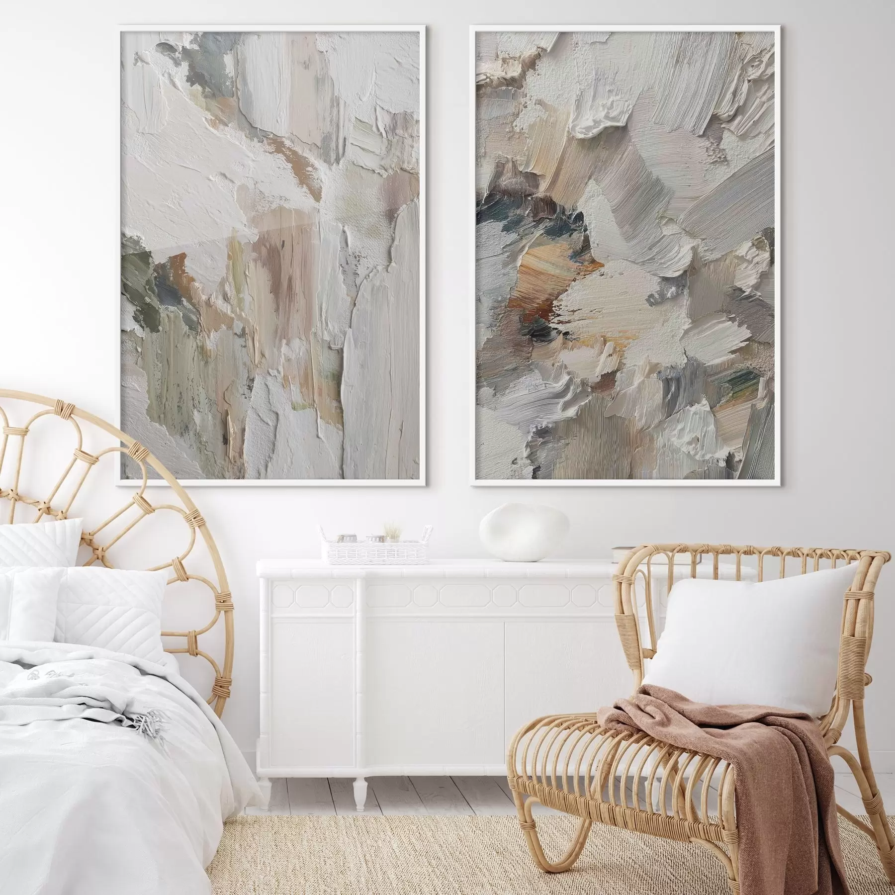 Fototapetai Abstraktaus impasto tekstūra d00916