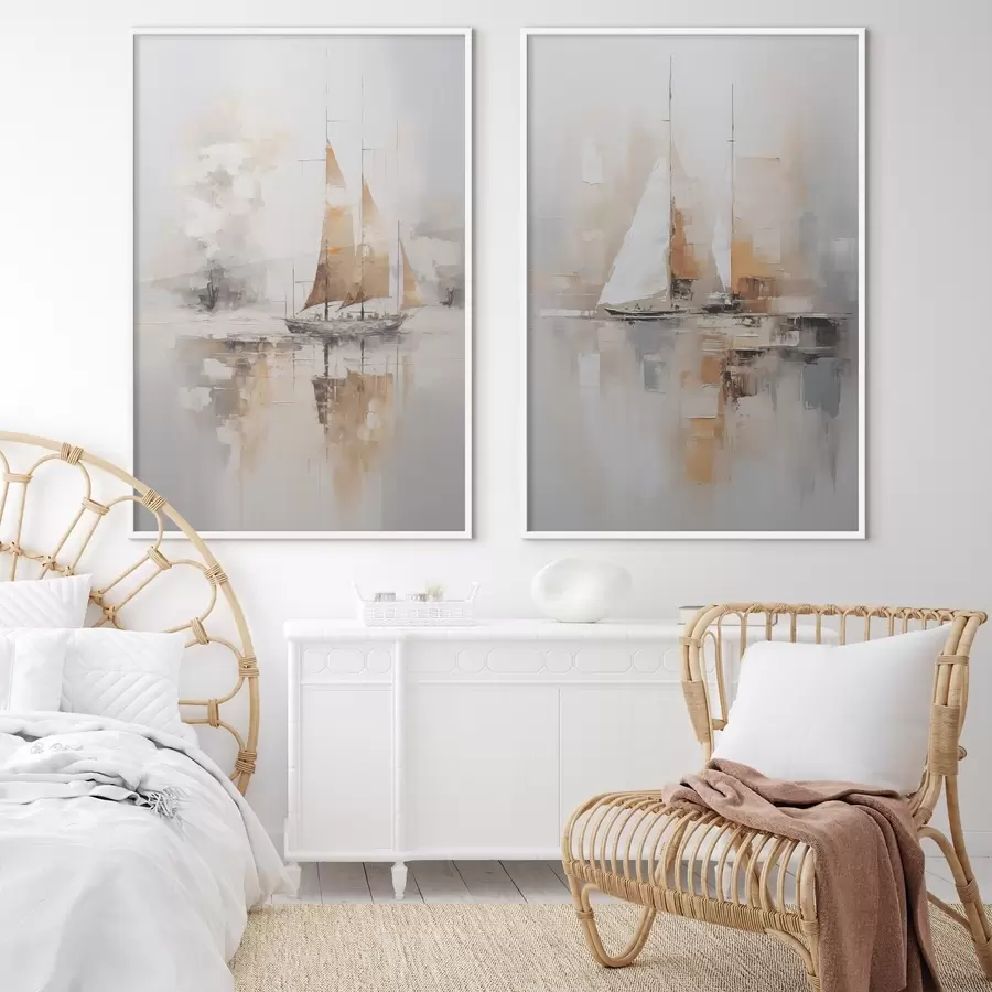 Fototapetai Burlaivio imitacijos tapyba d00948