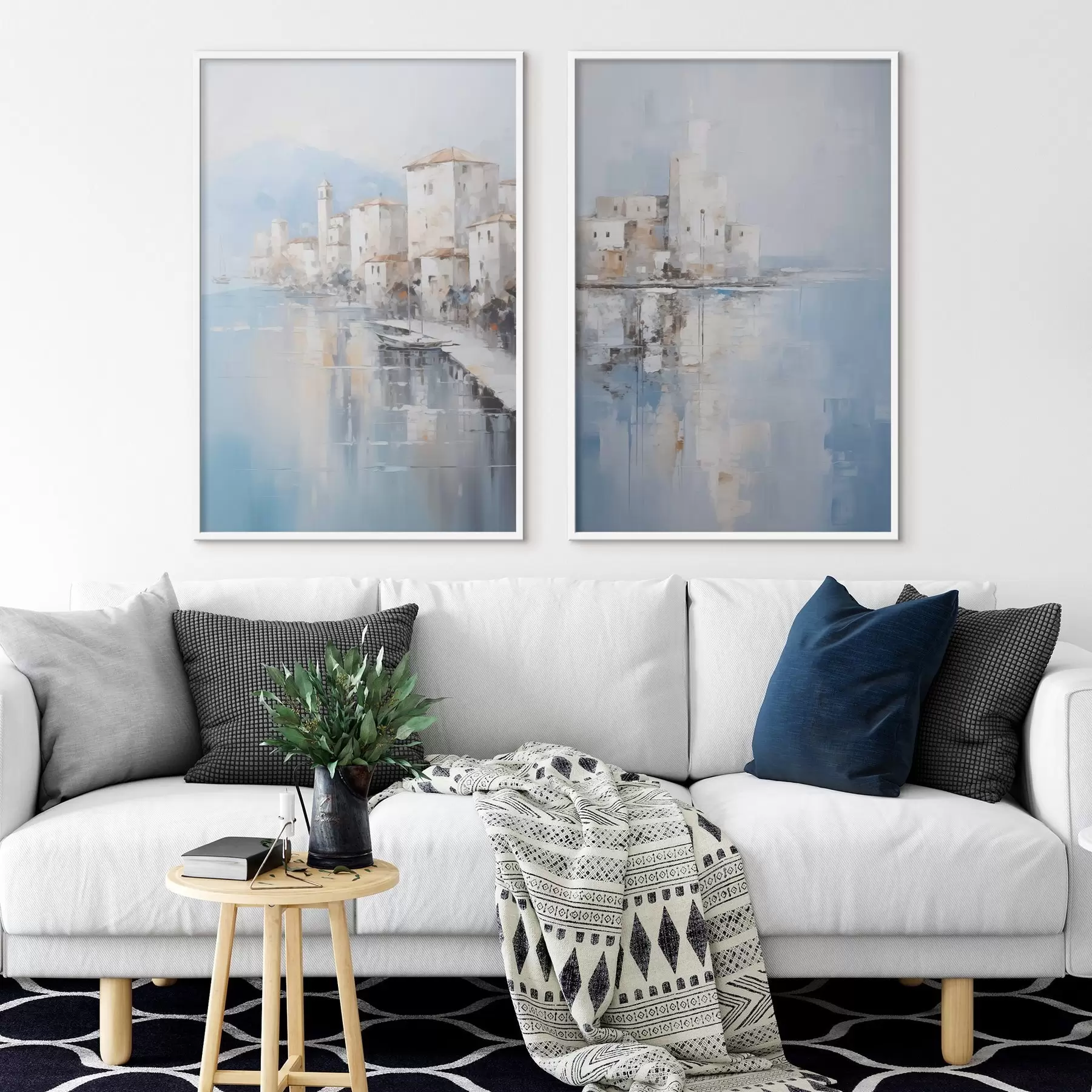 Fototapetai Abstraktus peizažo imitavimas tapyboje d00997