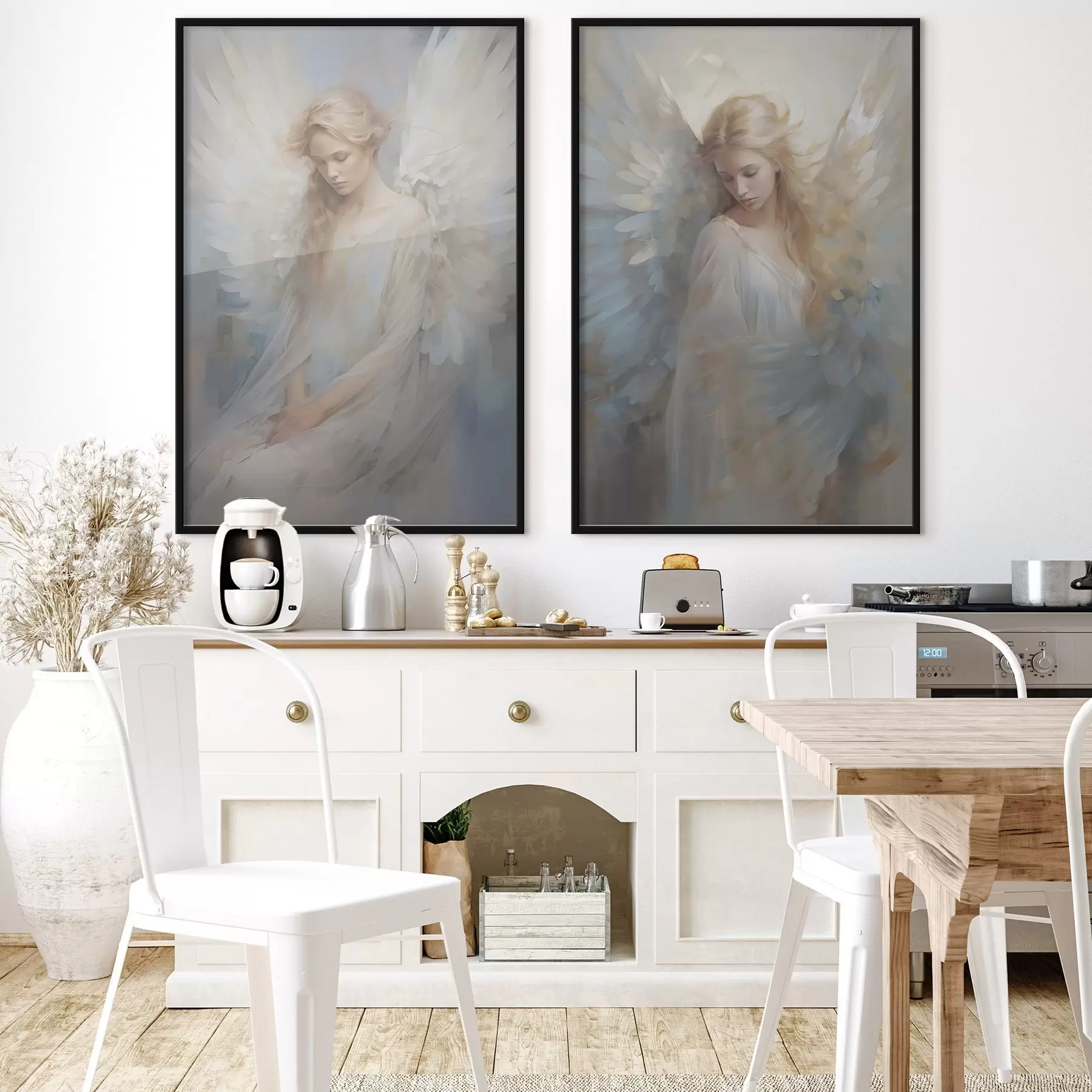 Fototapetai Angelų abstrakcija d01001