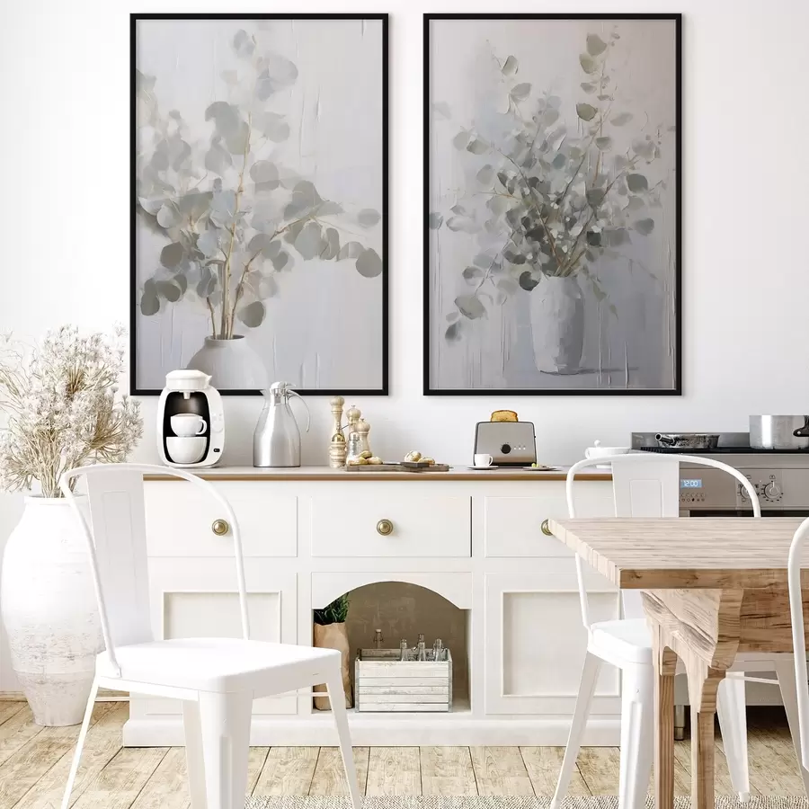 Fototapetai Šakelių vazoje imitacijos tapyba d01020