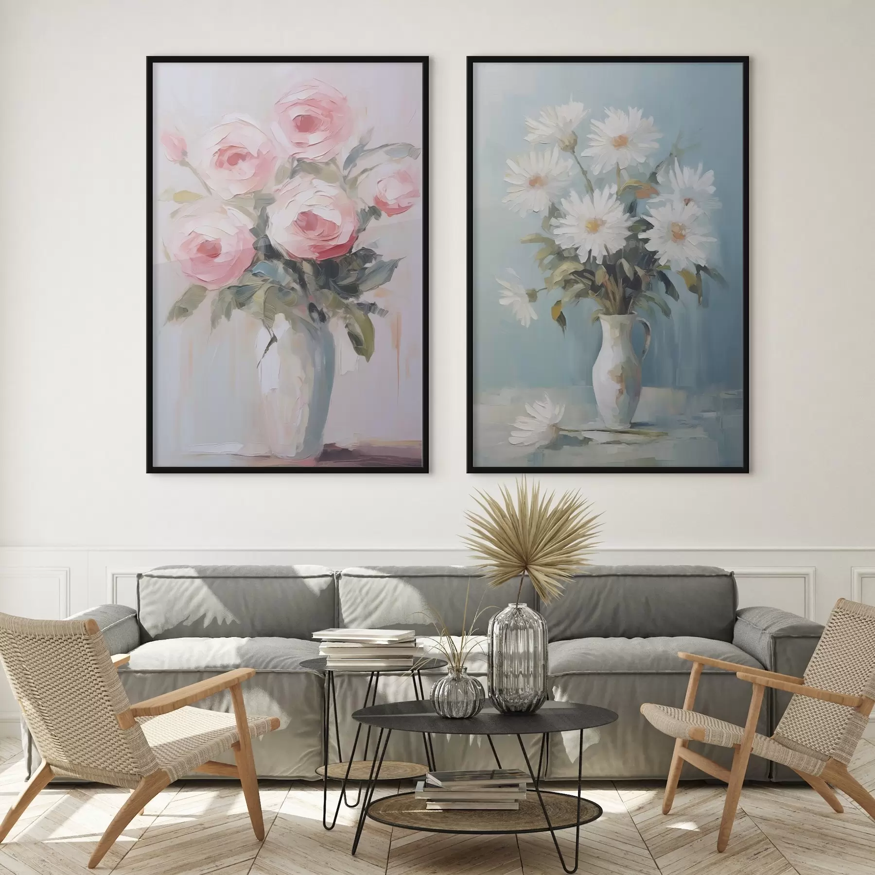 Fototapetai Gėlės vazėje imitacijos tapyba d01027