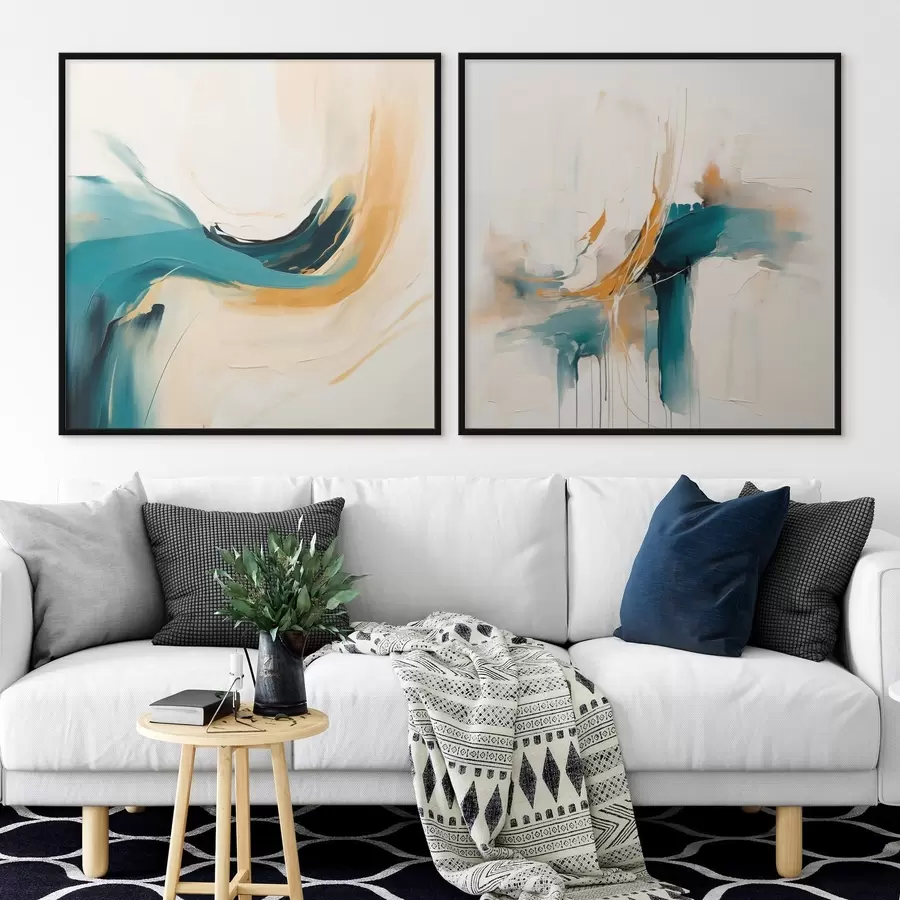 Fototapetai Meninė kompozicija su sklandžiu spalvų judėjimu d00989