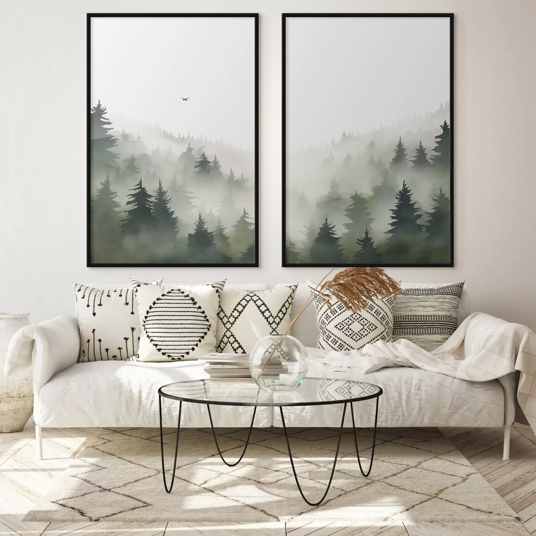 Fototapetai Rūko miškas d01061