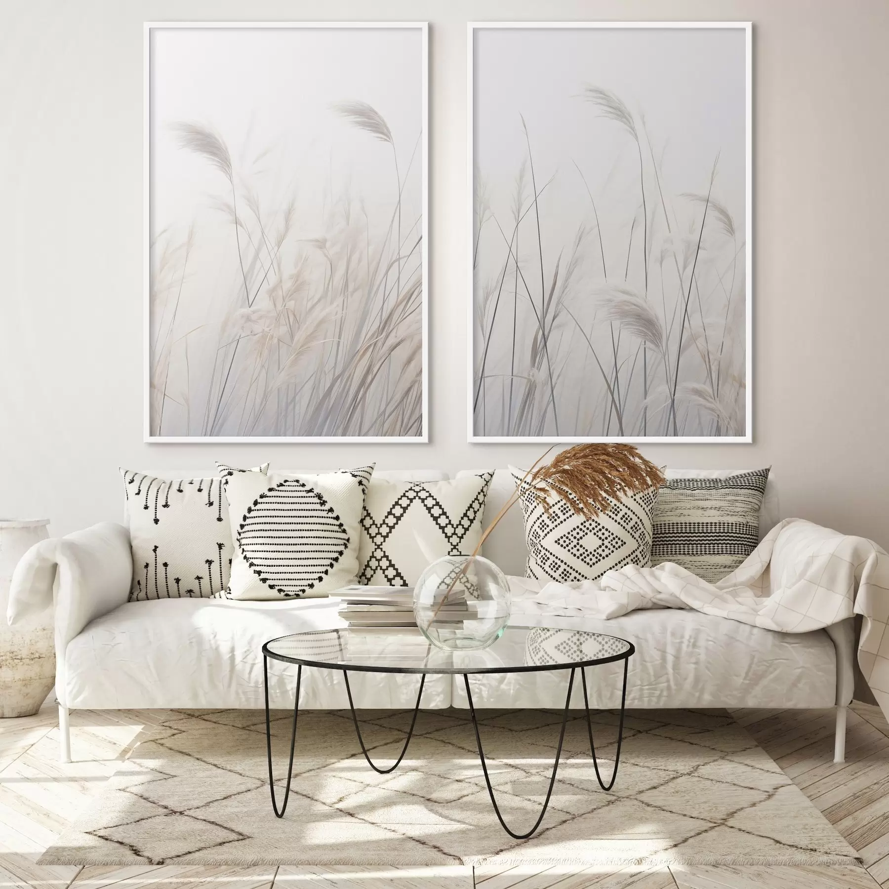 Fototapetai Subtilūs augalai šviesiu fonu d01065