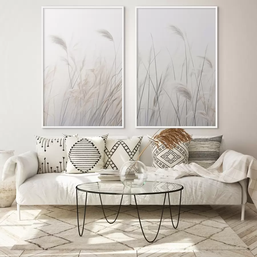 Fototapetai Subtilūs augalai šviesiu fonu d01065