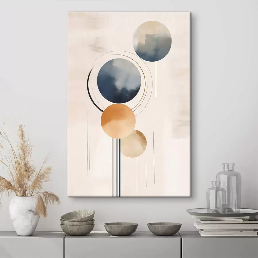 Paveikslėlis Abstrakcija su sferomis s47100