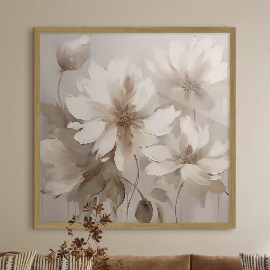 Fototapetai Abstrakčios gėlės f47043