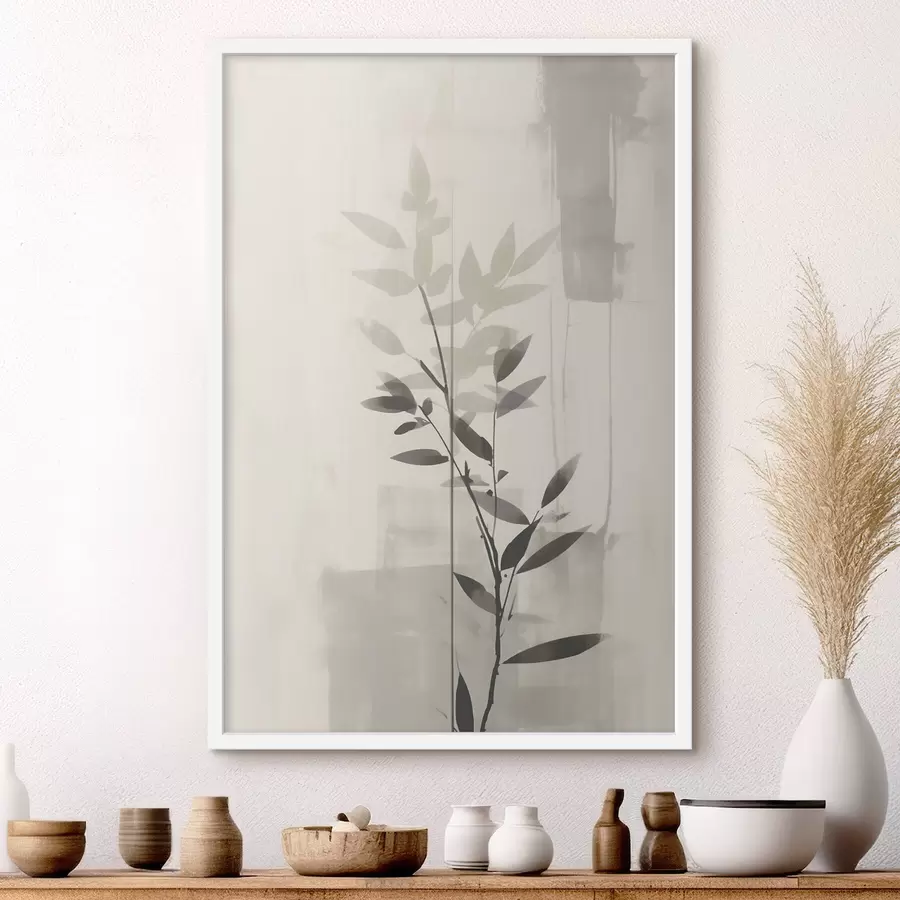 Fototapetai Abstrakčios lapų šakos f47102