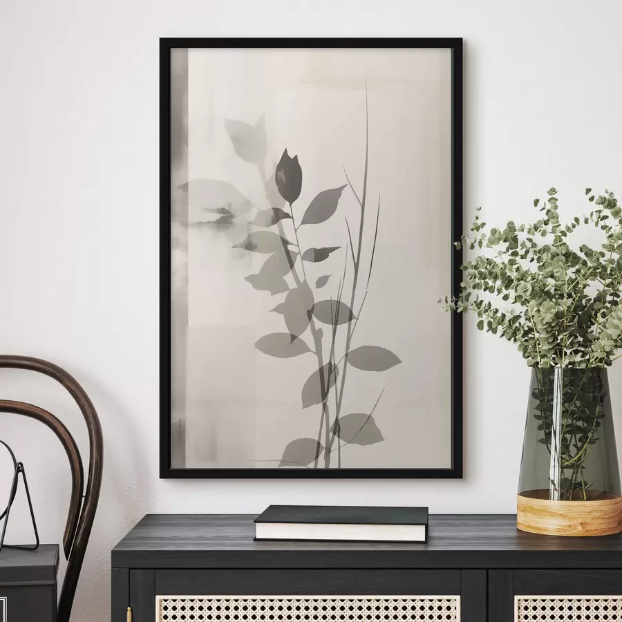 Fototapetai Abstrakčios lapų šakos f47103