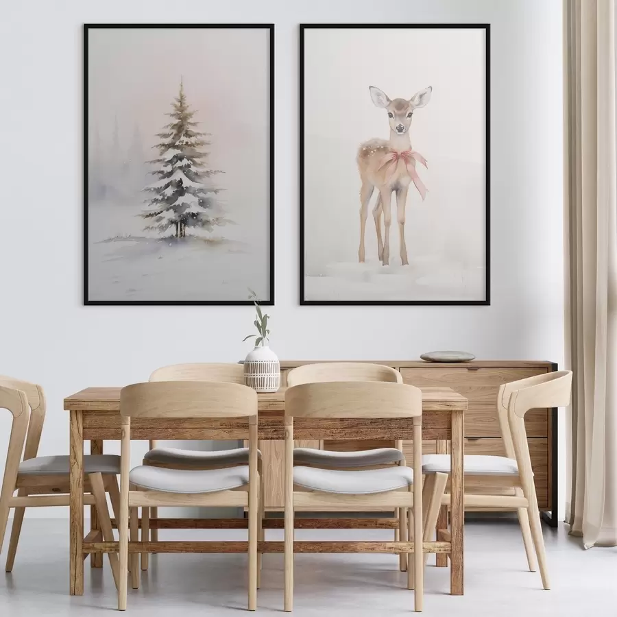 Fototapetai Eglė ir elniukas d00933