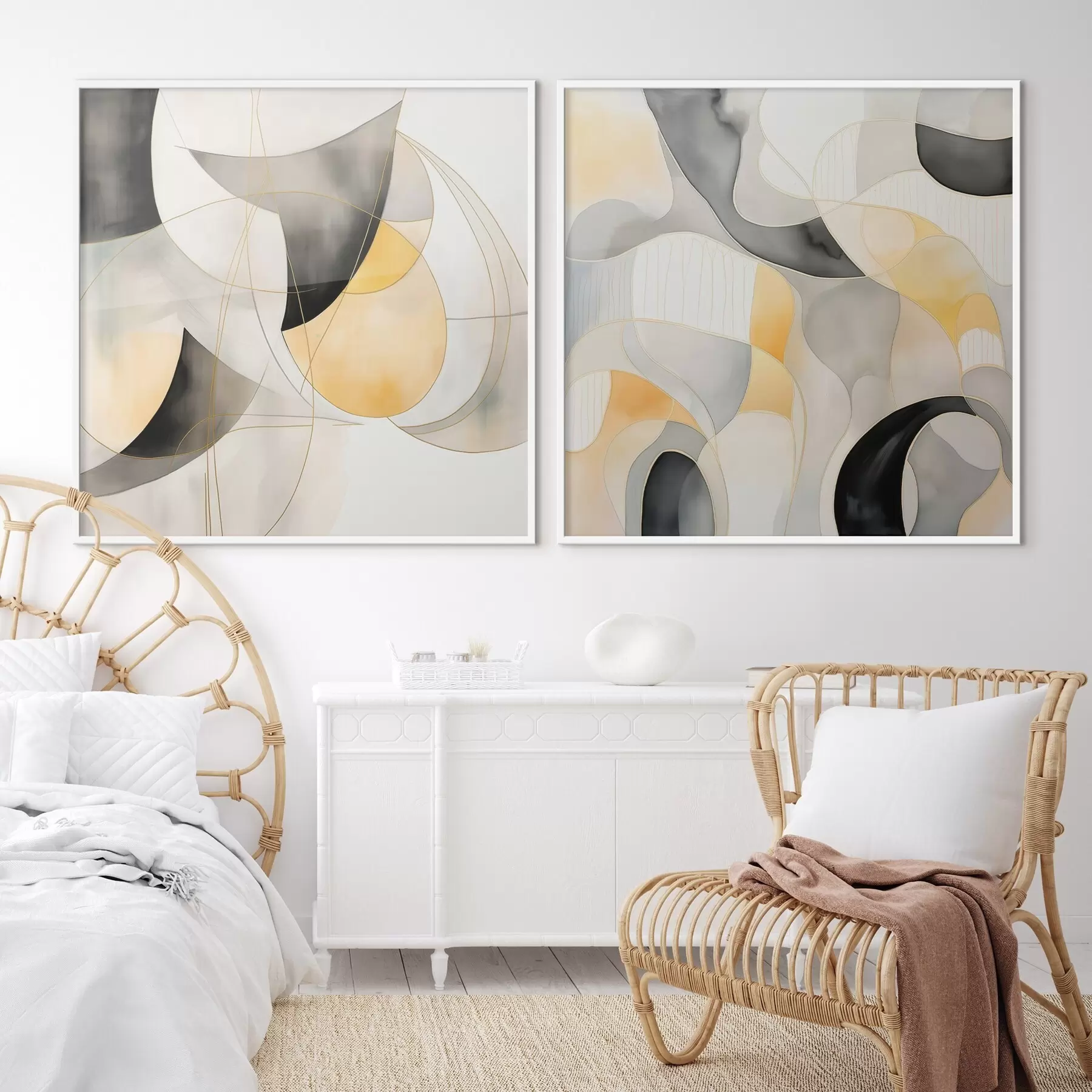 Fototapetai Organinė abstrakcija moderniu stiliumi d00902