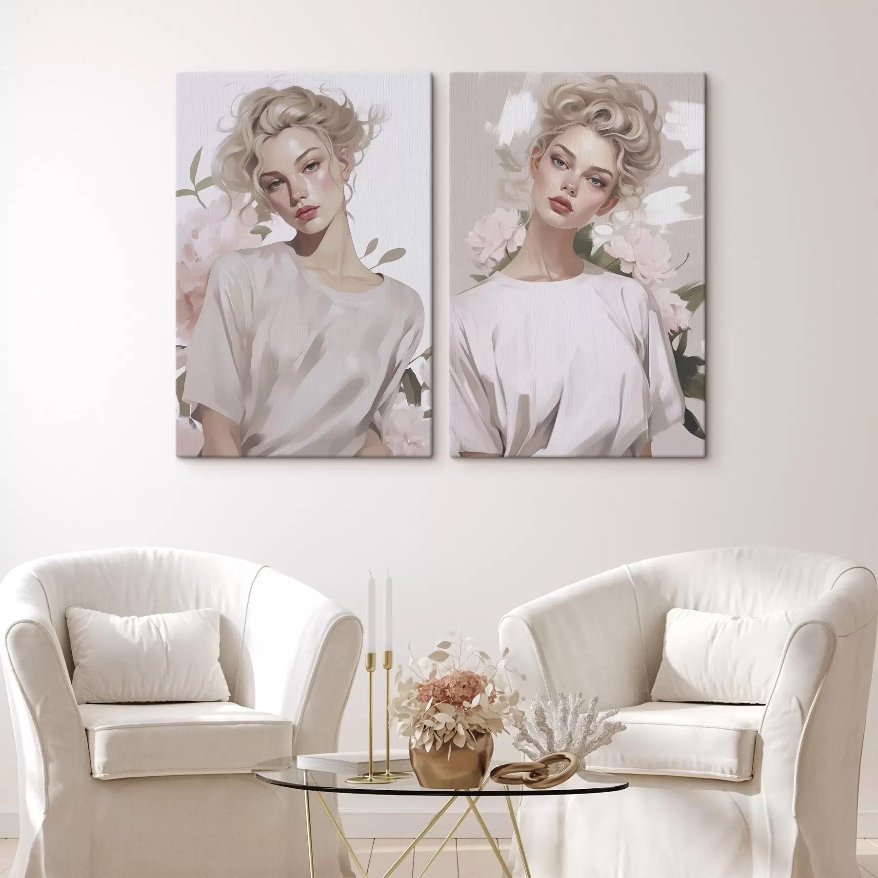 Paveikslėlis Mergaitės portretas m01187