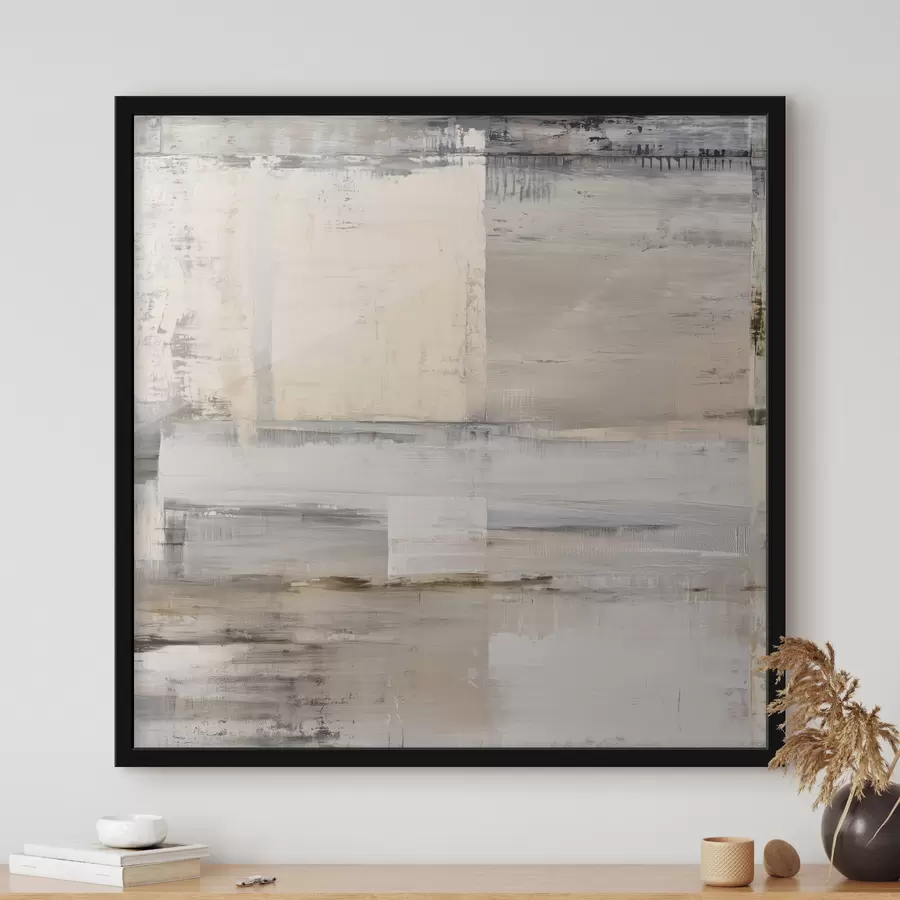 Fototapetai šiuolaikinė abstrakcija santūriomis spalvomis f47121