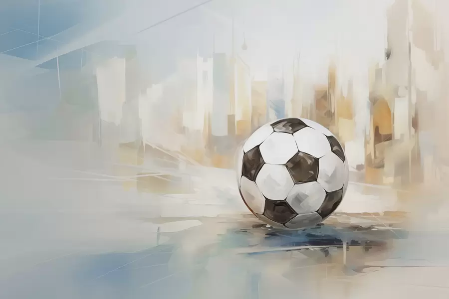 Fototapetai Futbolo kamuolys w05102