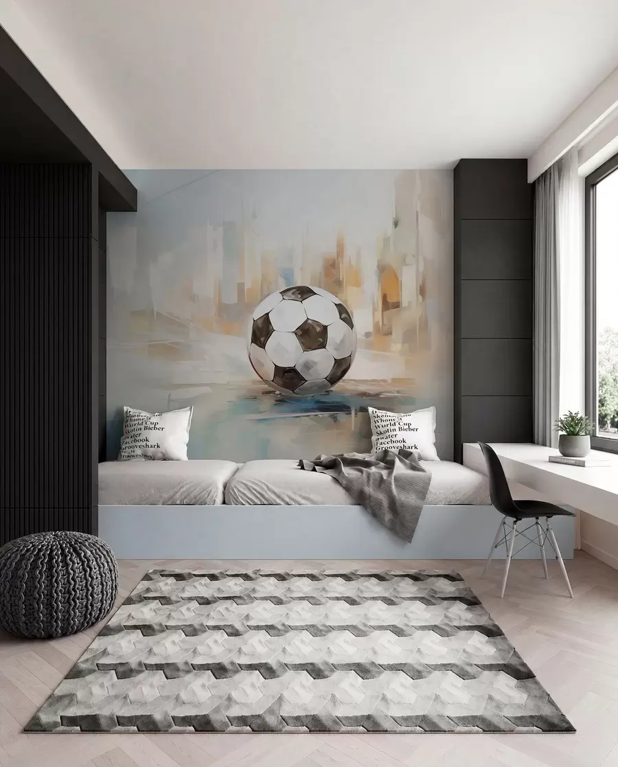 Fototapetai Kamuolys tapytoje šviesoje w05102
