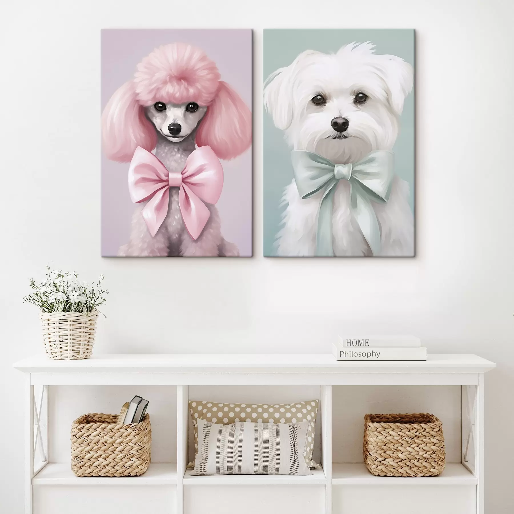 Paveikslėlis Šuo su lanku m01193