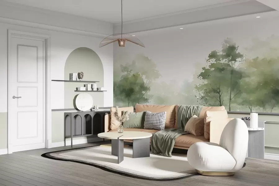 Fototapetai Medžiai, kraštovaizdis w05081