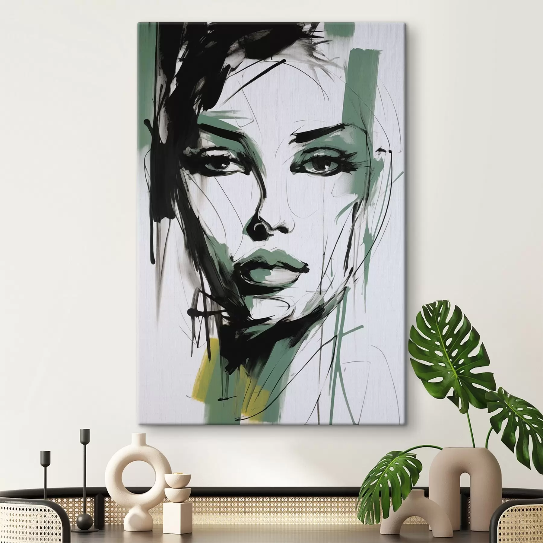 Paveikslėlis Abstraktus moters portretas s47499