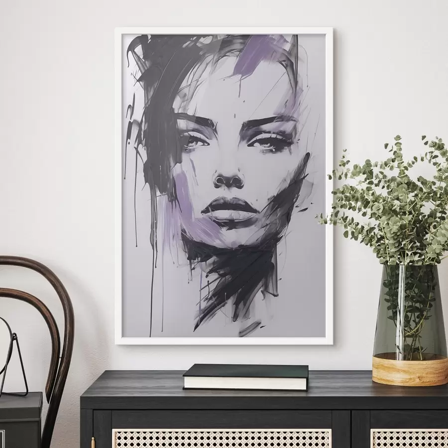 Fototapetai Abstraktus moters portretas f47498