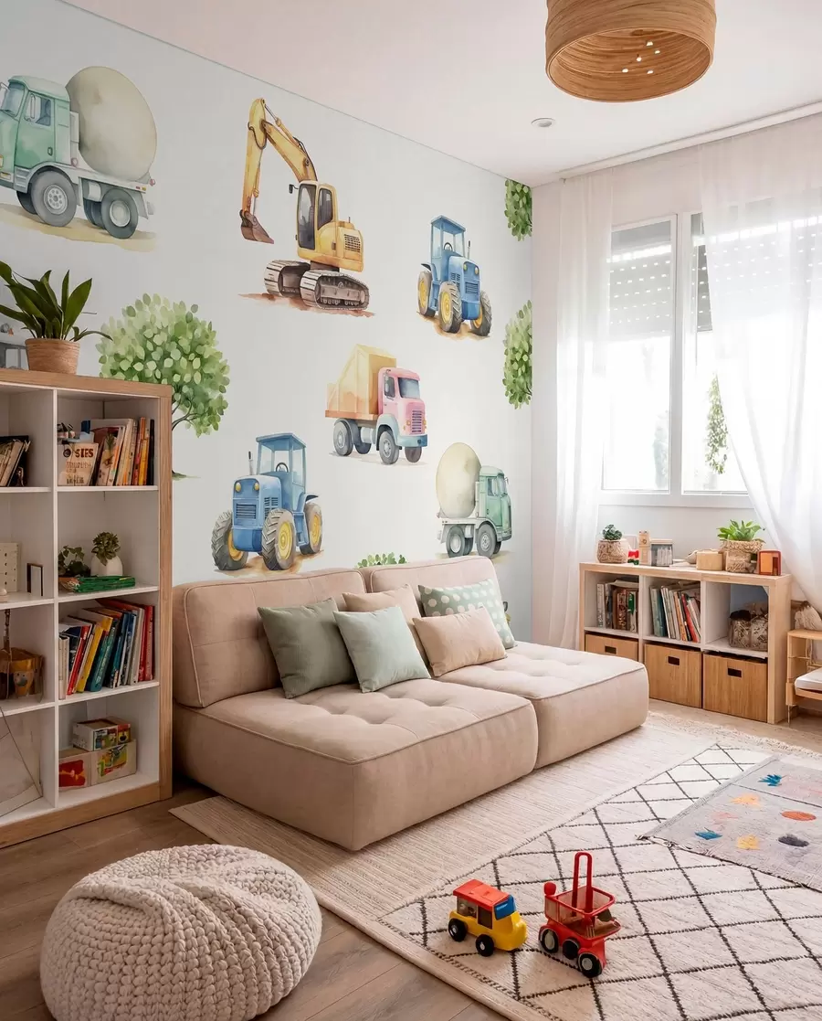 Fototapetai Mažoji statybininkų komanda w05139