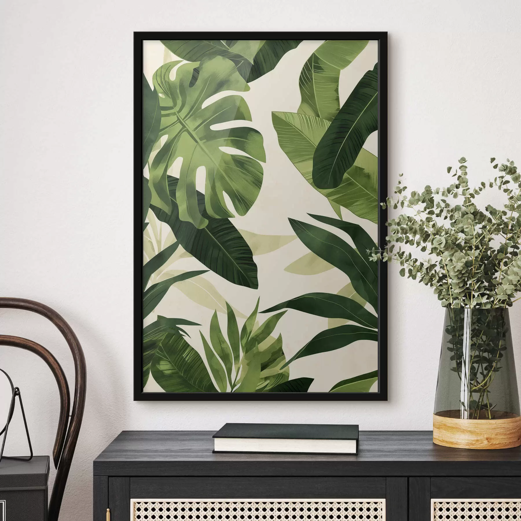 Fototapetai Švelnūs lapai f47456