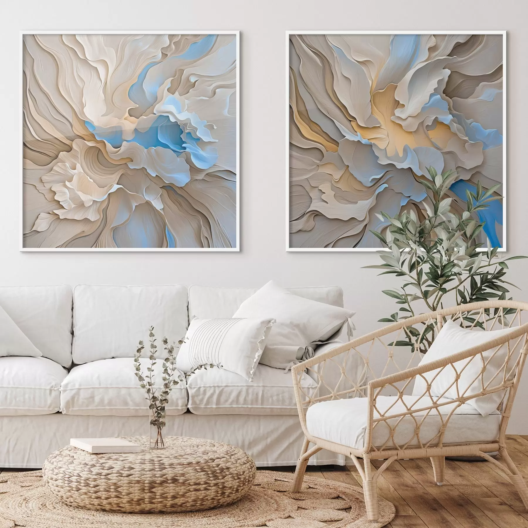 Fototapetai Abstrakčios tekstūros bangų imitacija d00539