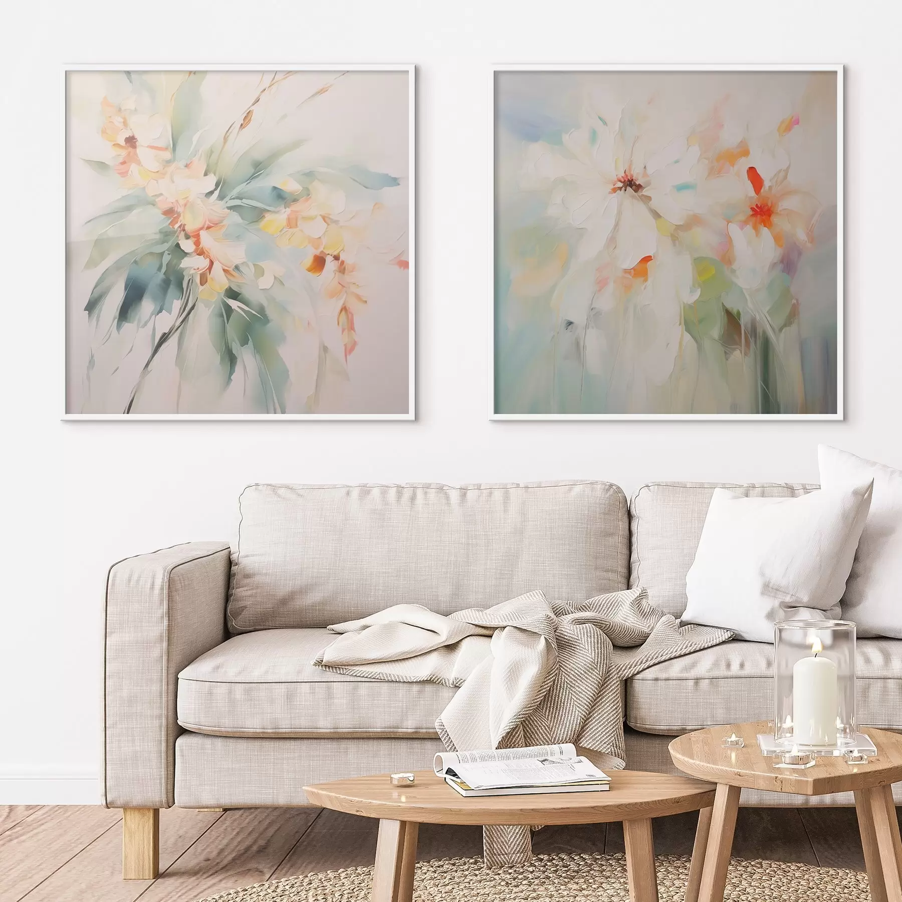 Fototapetai Abstrakčios gėlės d00565