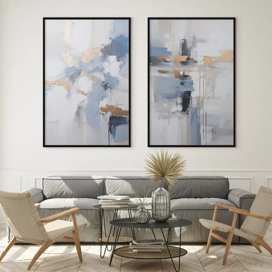 Fototapetai Šiuolaikinės abstrakcijos tapybos imitacija d00588