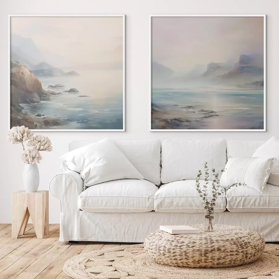 Fototapetai Ežero imitacijos tapyba d00589