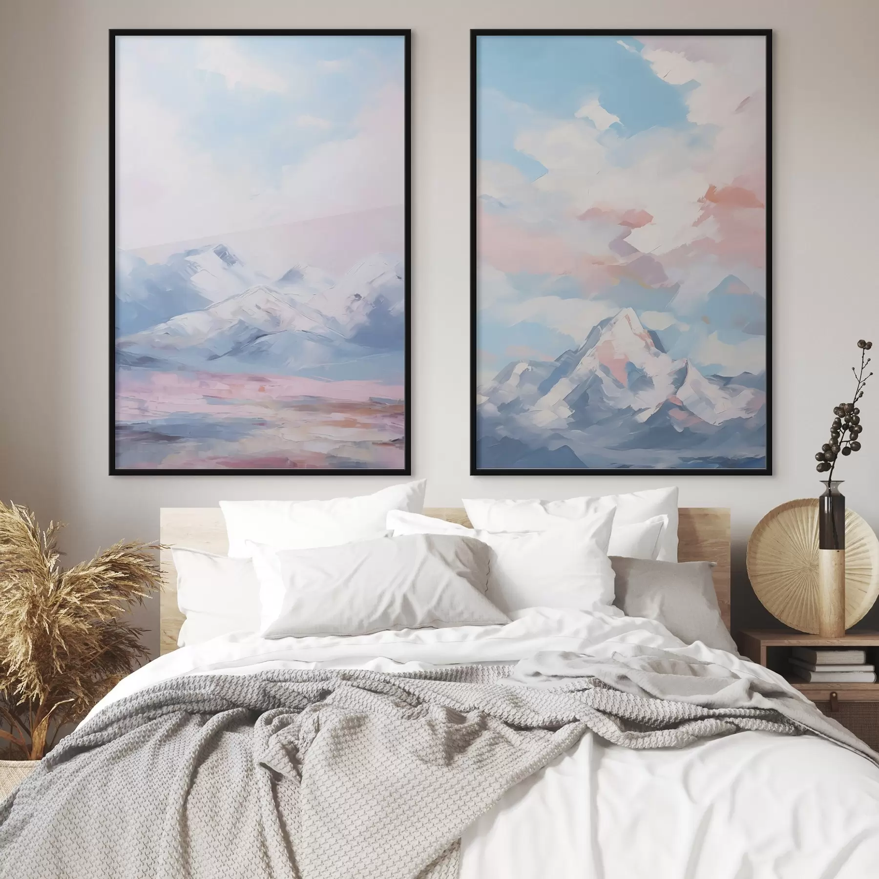 Fototapetai Kalnų imitacijos tapyba d00626