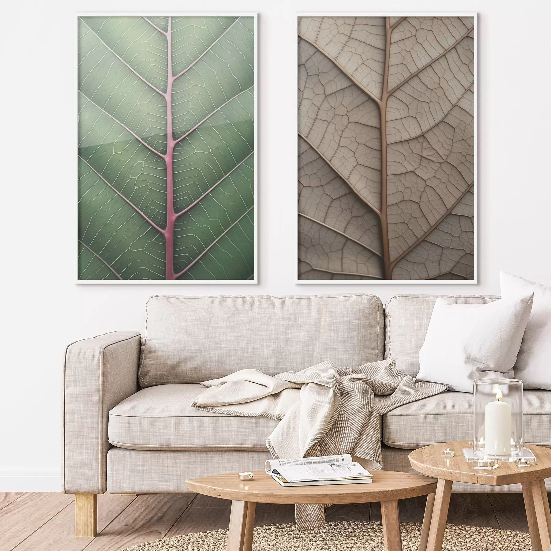 Fototapetai Vainikuotas lapas d00663