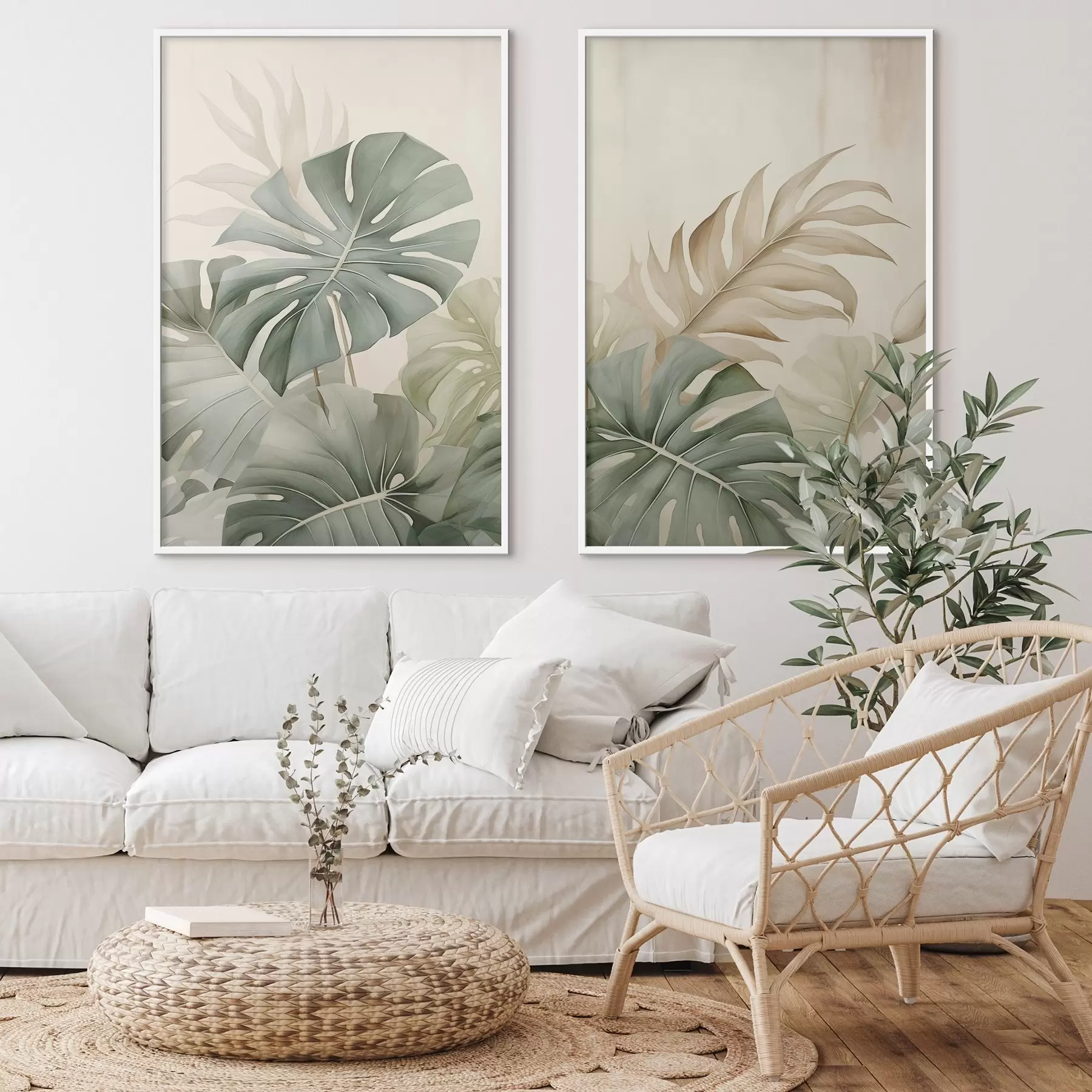 Fototapetai Atogrąžų lapai d00670