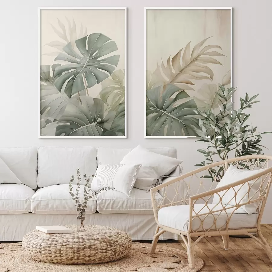 Fototapetai Atogrąžų lapai d00670