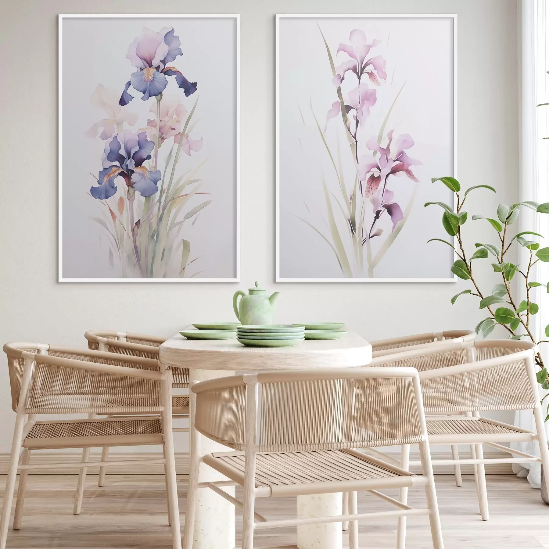 Fototapetai Akvarelės imitacija d00724