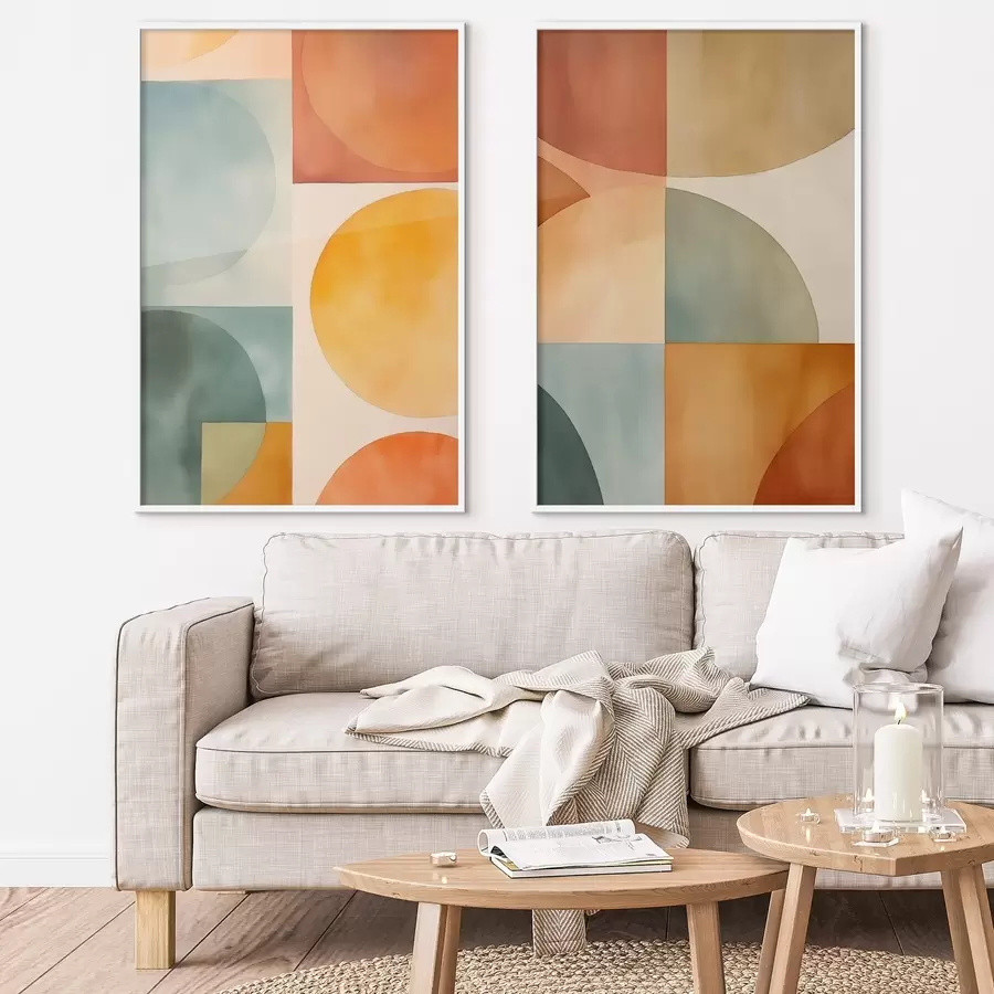 Fototapetai Geometriniai apskritimai d00732