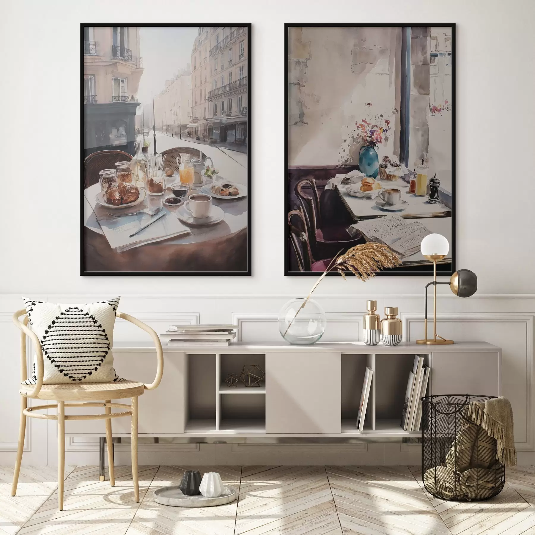 Fototapetai pusryčiai Paryžiuje d00736