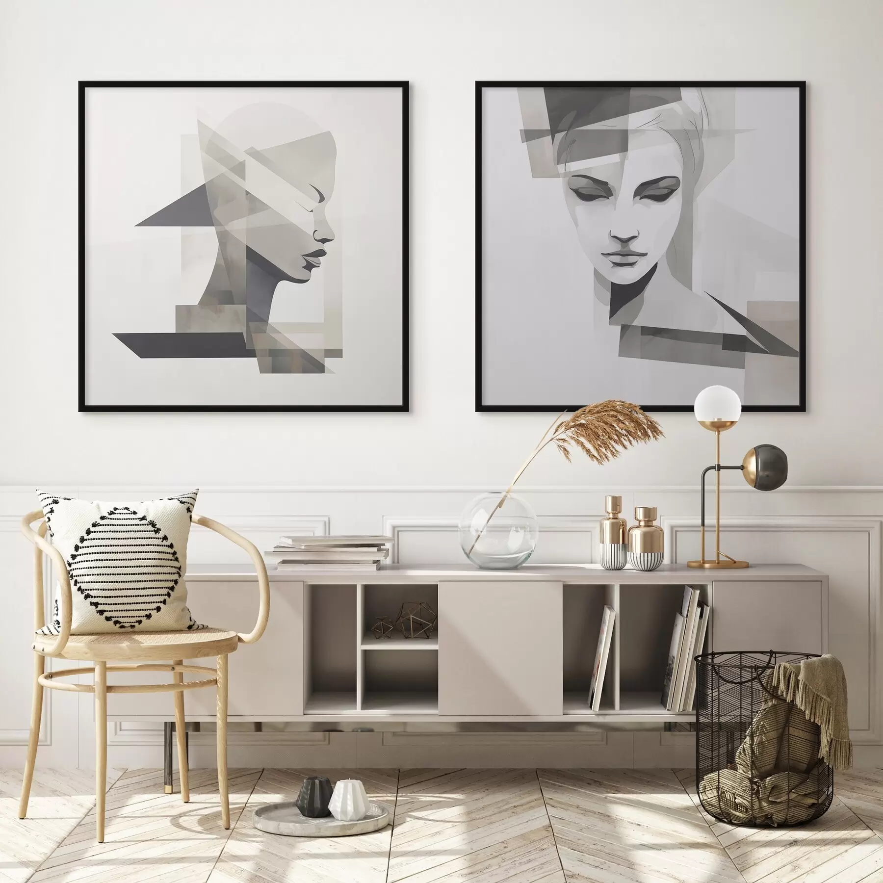 Fototapetai Abstraktus portretas d00753