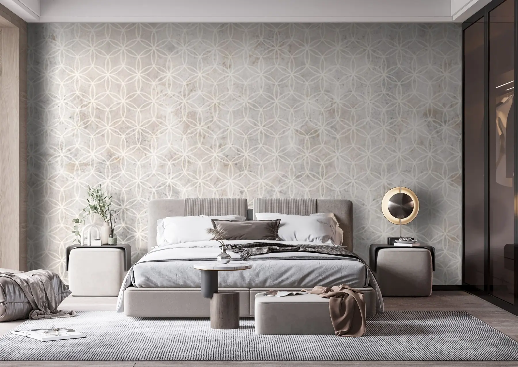 Fototapetai Mozaika iš cemento ir betono u71923