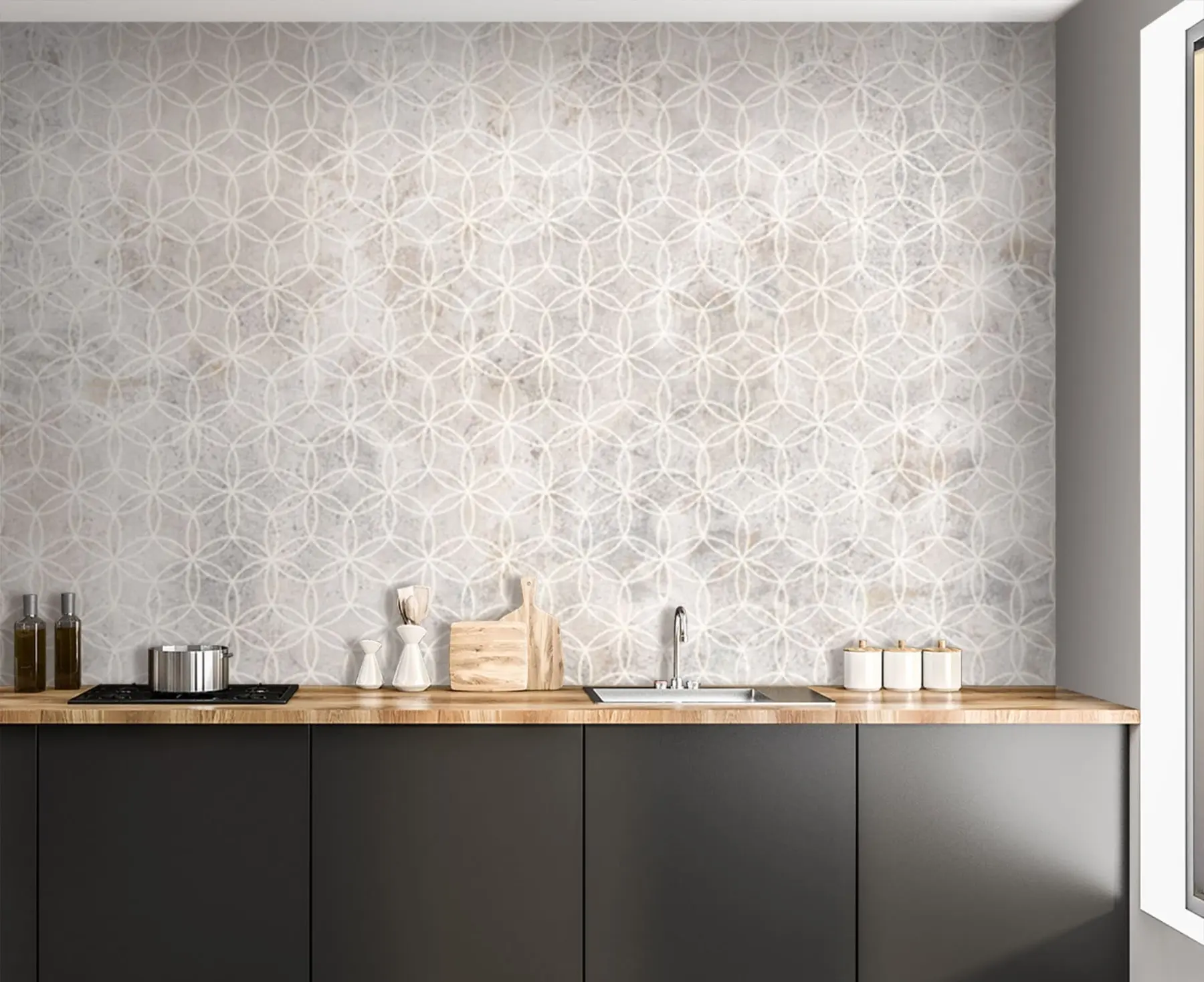 Fototapetai Mozaika iš cemento ir betono u71923