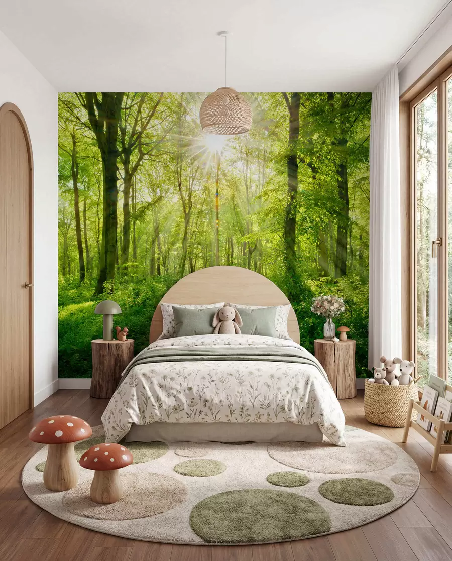 Fototapetai Takas po žaliomis šakomis u22252