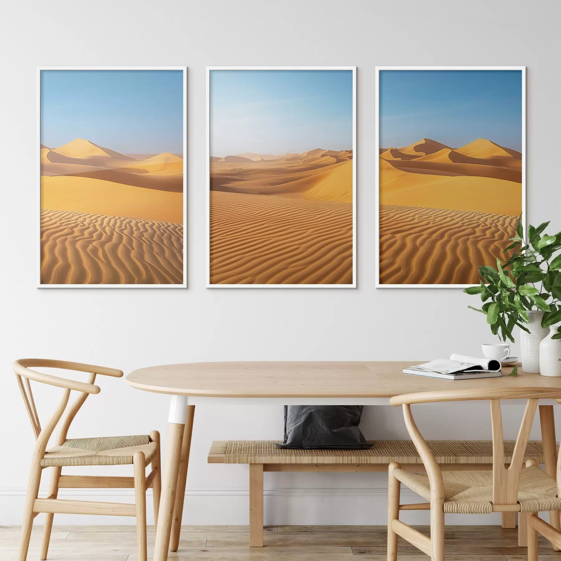 Paveikslėlis Mėlynas dangus dykumoje d00786