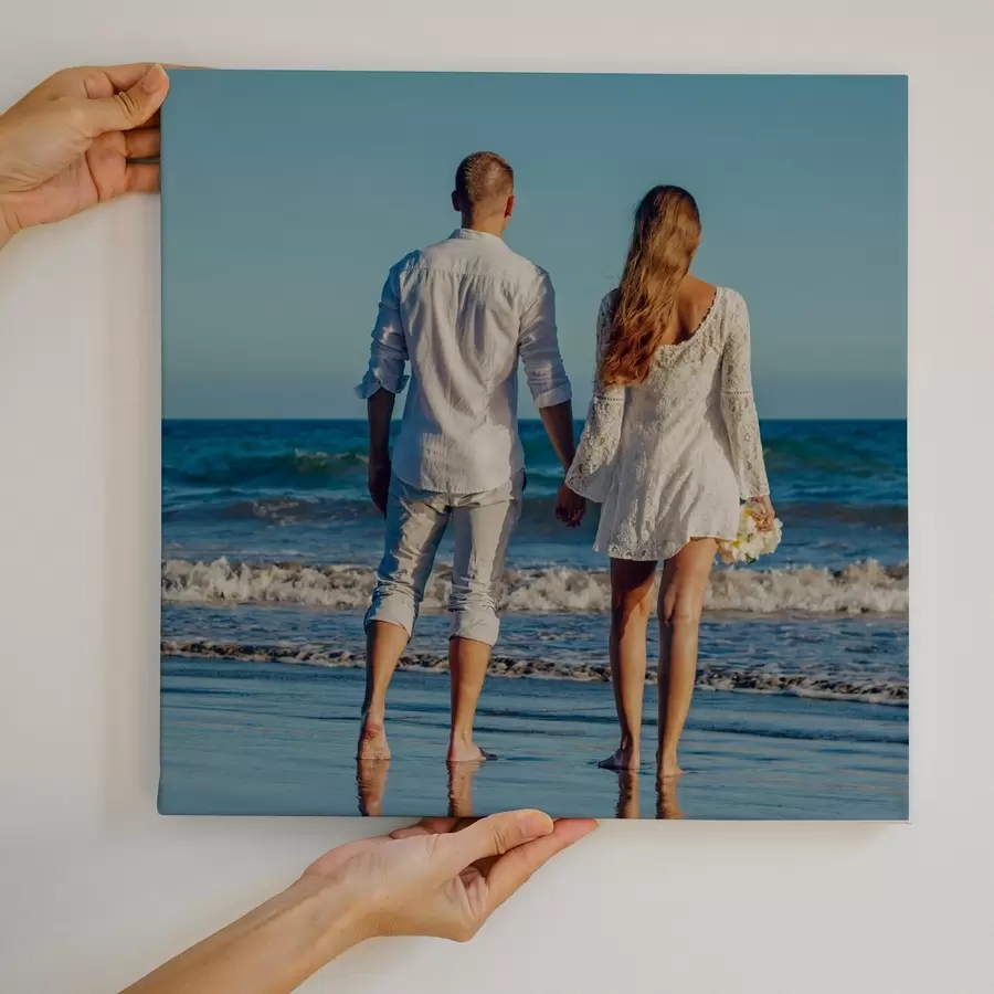 Paveikslėlis Dovanėlė porai pagal nuotrauką ant drobės s47202