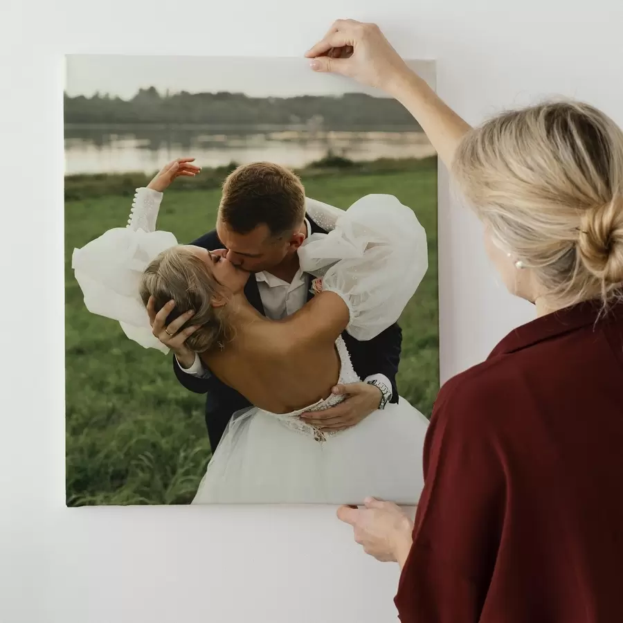 Paveikslėlis Vestuvių nuotrauka ant drobės s47216